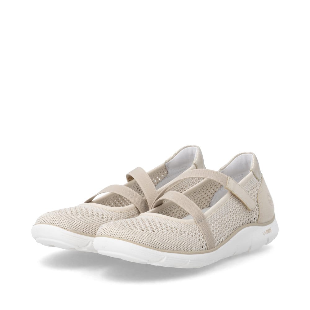 Remonte Damen Ballerinas - Beige