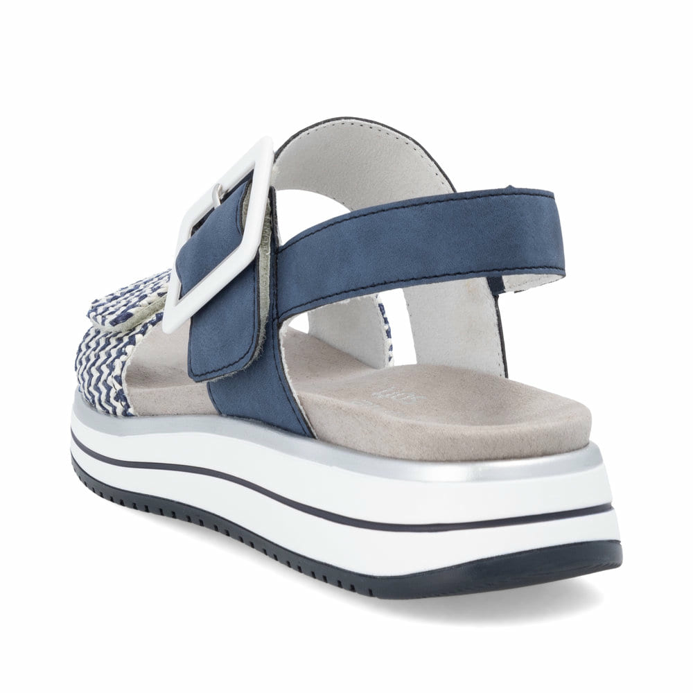 Remonte Damen Riemchensandalen - Blau