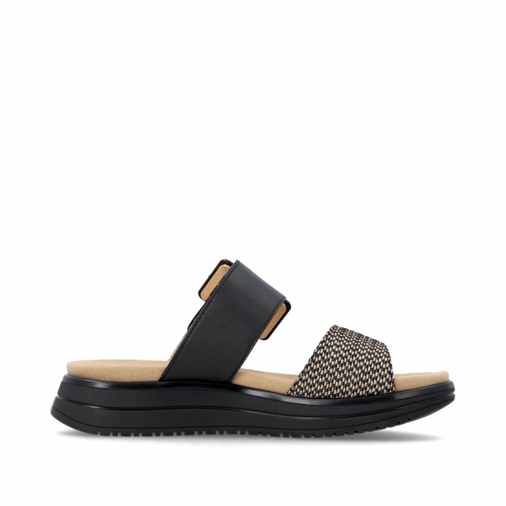 Remonte Damen Pantoletten - Schwarz