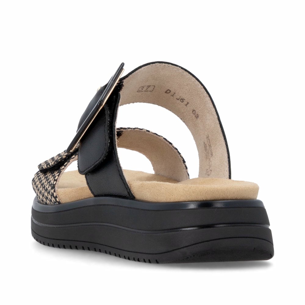 Remonte Damen Pantoletten - Schwarz