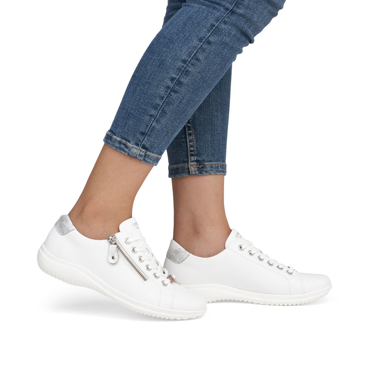 Remonte Damen Schnürschuhe - Weiss