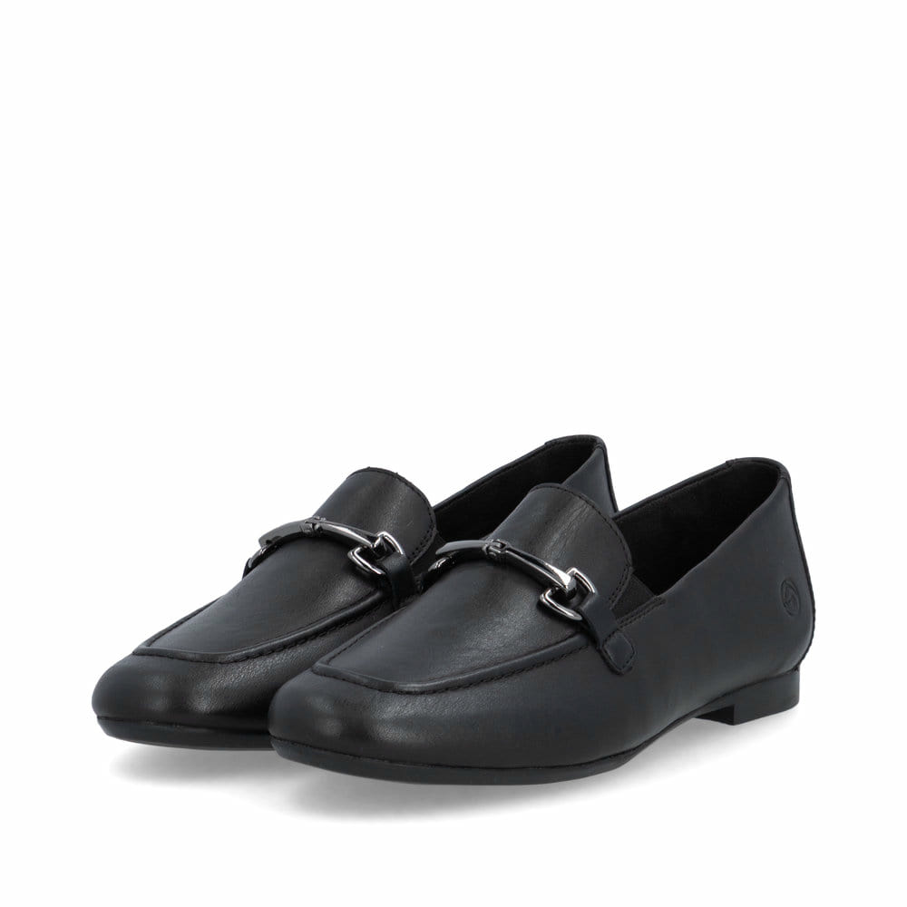 Remonte Damen Loafer - Schwarz