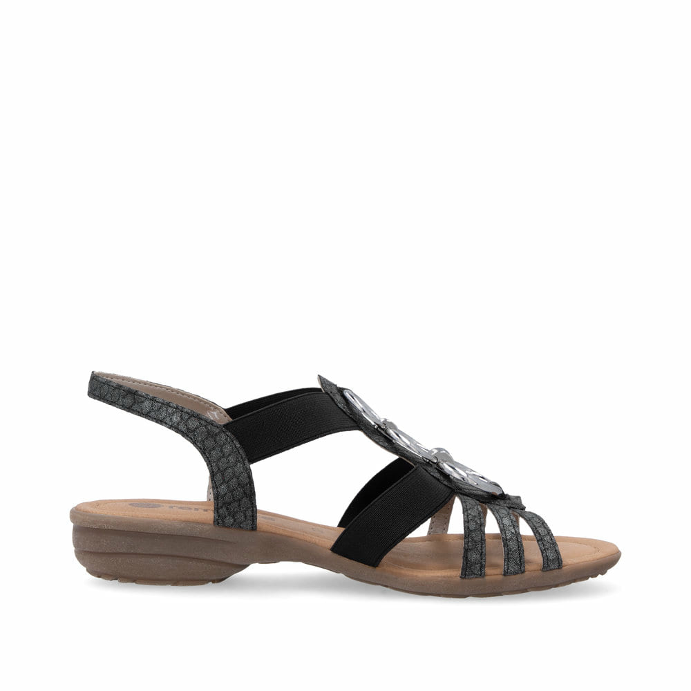 Remonte Damen Riemchensandalen - Grau