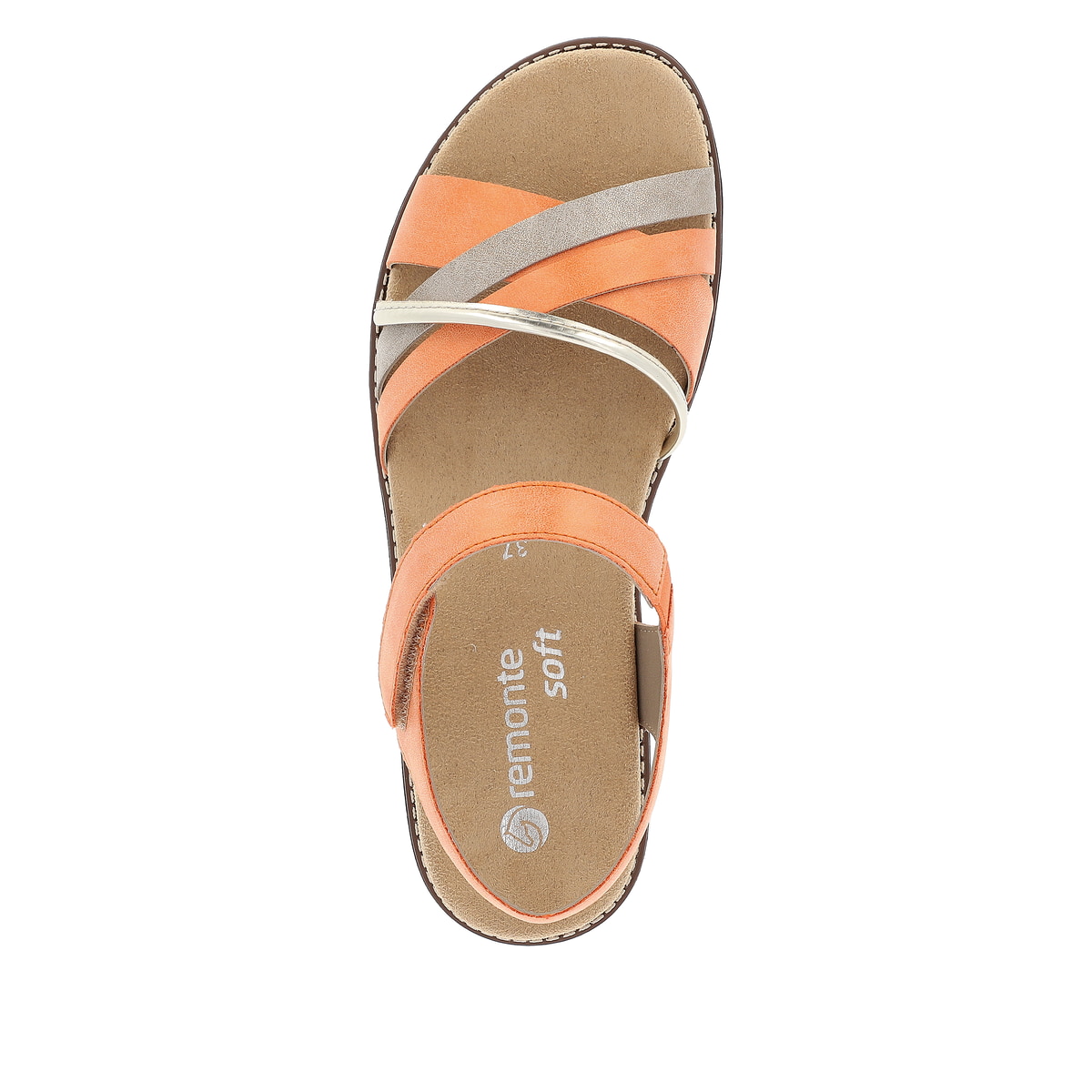 Remonte Damen Riemchensandalen - Orange