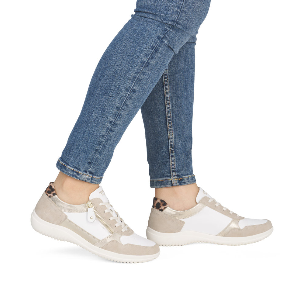 Remonte Damen Schnürschuhe - Weiss