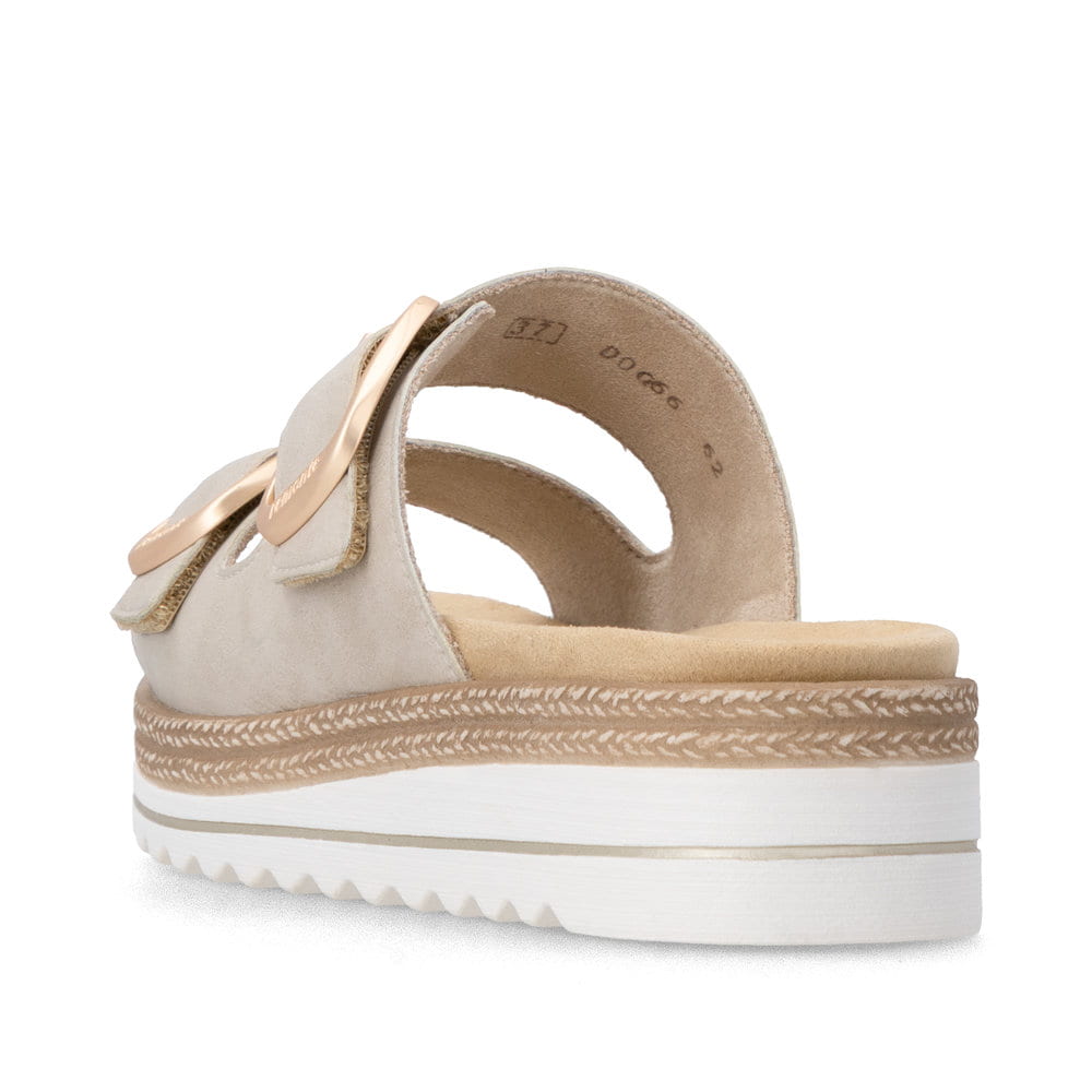 Remonte Damen Pantoletten - Beige