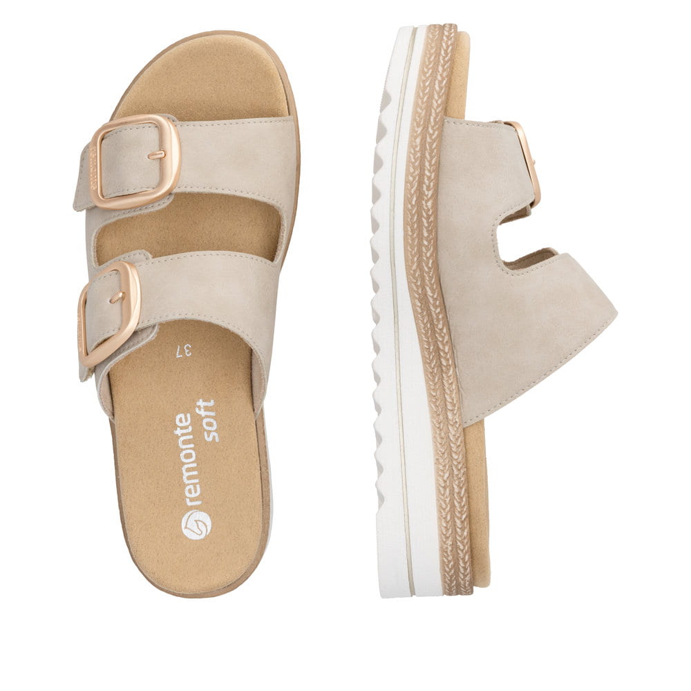 Remonte Damen Pantoletten - Beige