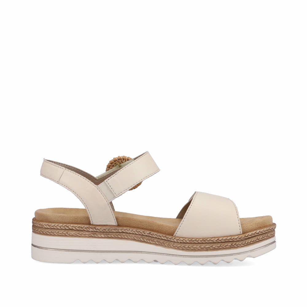 Remonte Damen Riemchensandalen - Beige