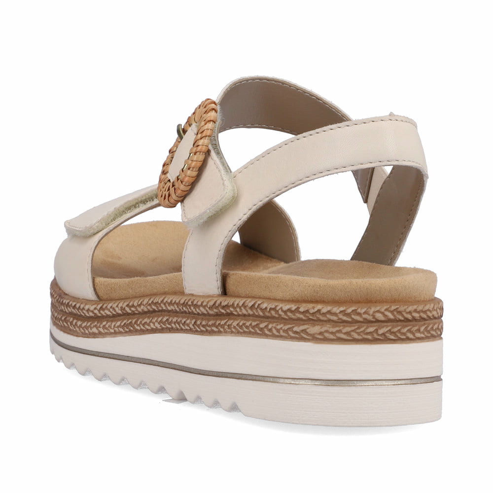 Remonte Damen Riemchensandalen - Beige