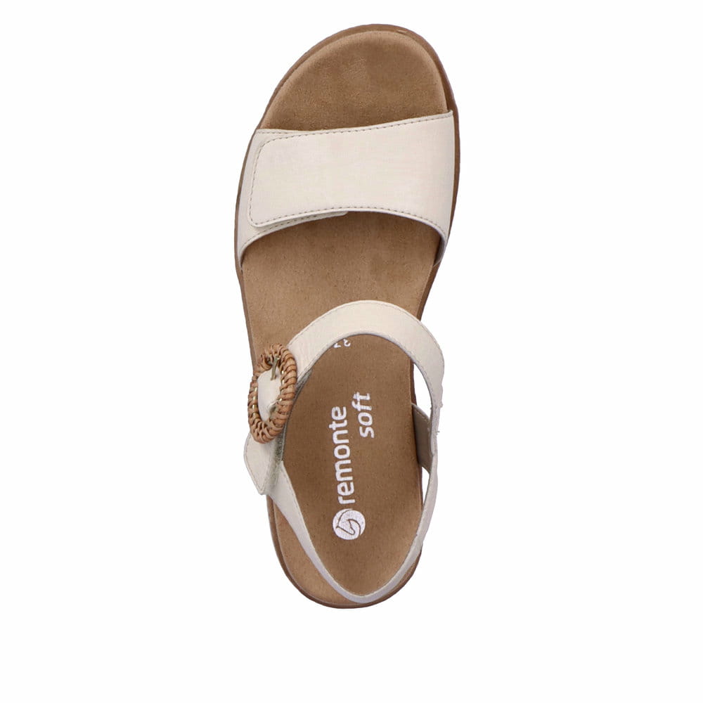 Remonte Damen Riemchensandalen - Beige