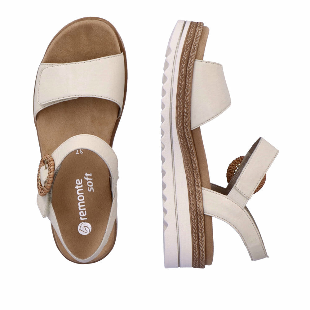 Remonte Damen Riemchensandalen - Beige