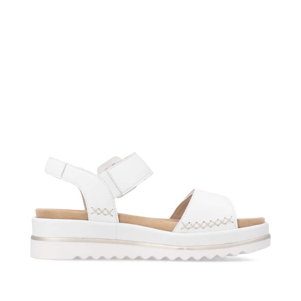 Remonte Damen Riemchensandalen - Weiss