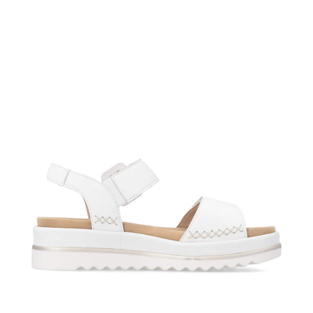 Remonte Damen Riemchensandalen - Weiss