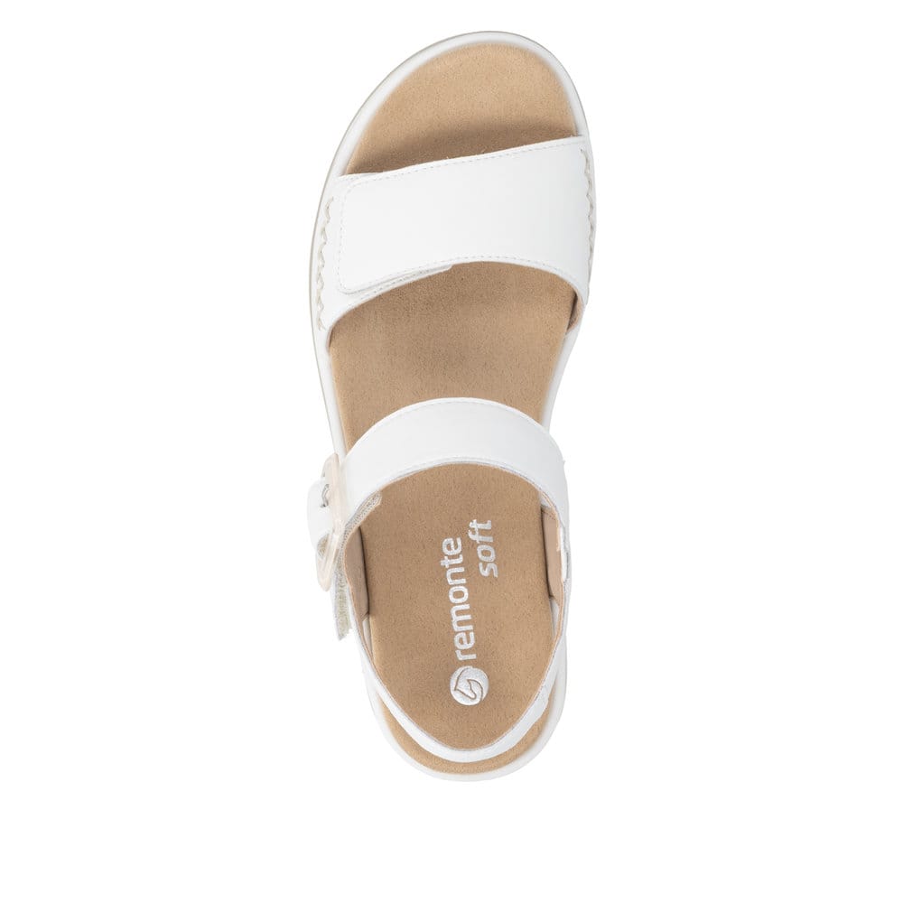 Remonte Damen Riemchensandalen - Weiss
