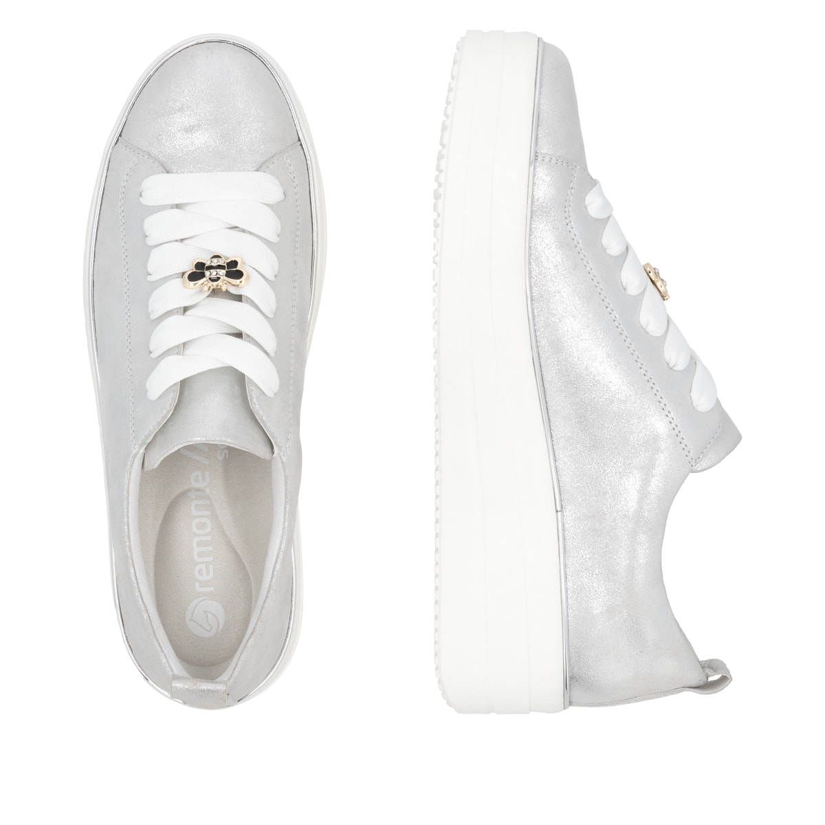 Remonte Damen Sneaker - Silber/Platin