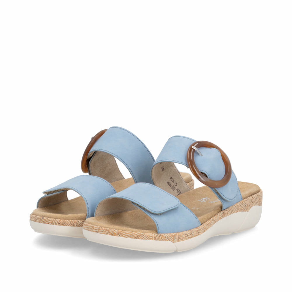 Remonte Damen Pantoletten - Blau