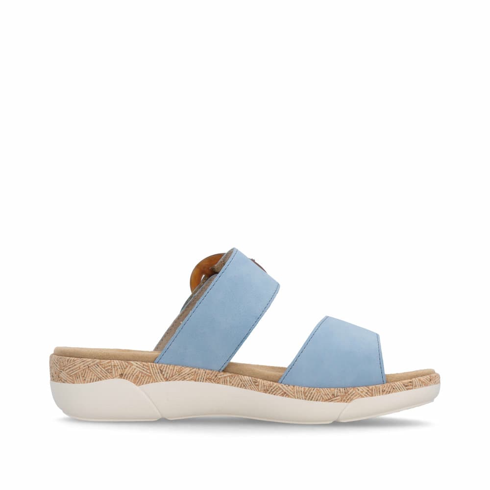 Remonte Damen Pantoletten - Blau