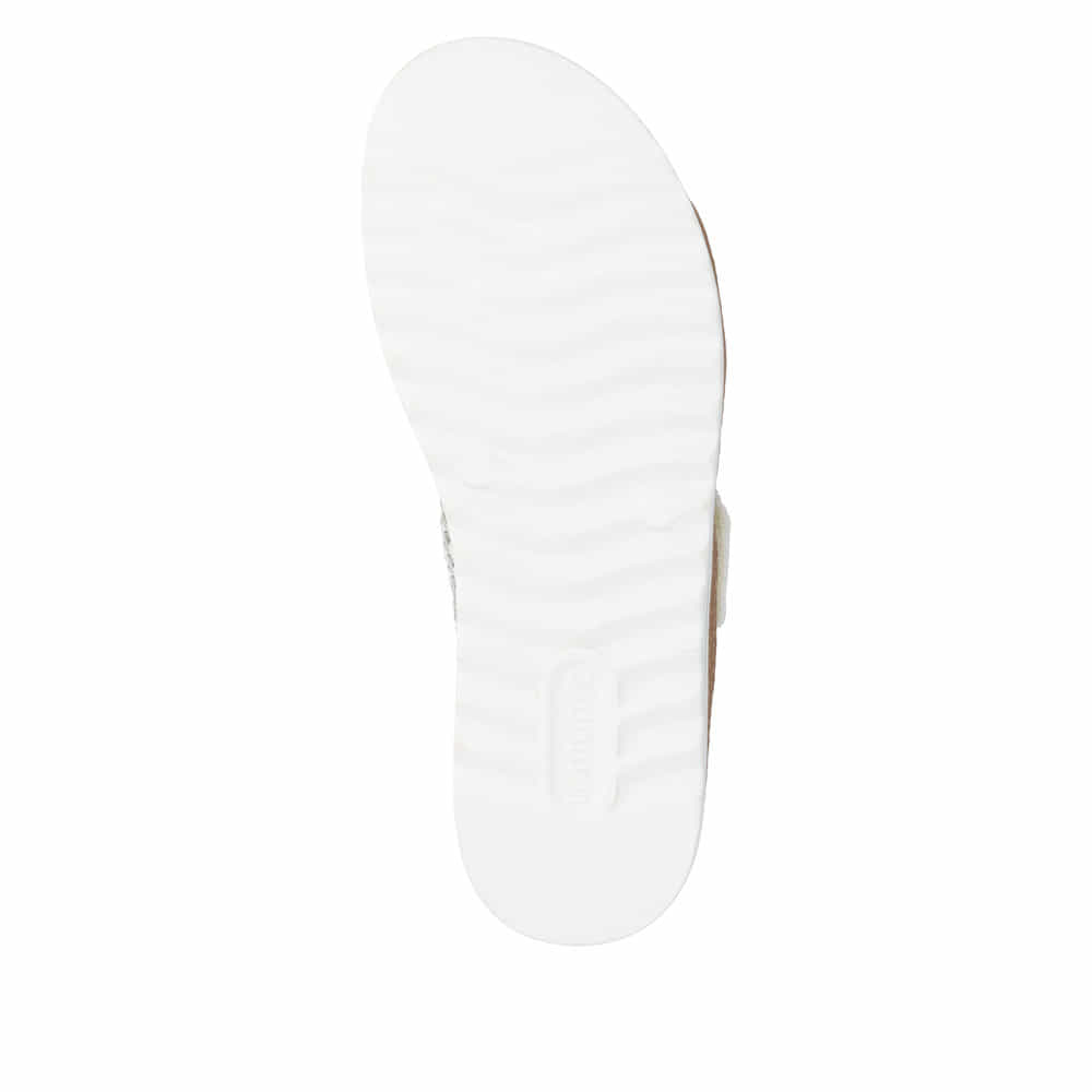 Remonte Damen Keilsandaletten - Silber/Platin