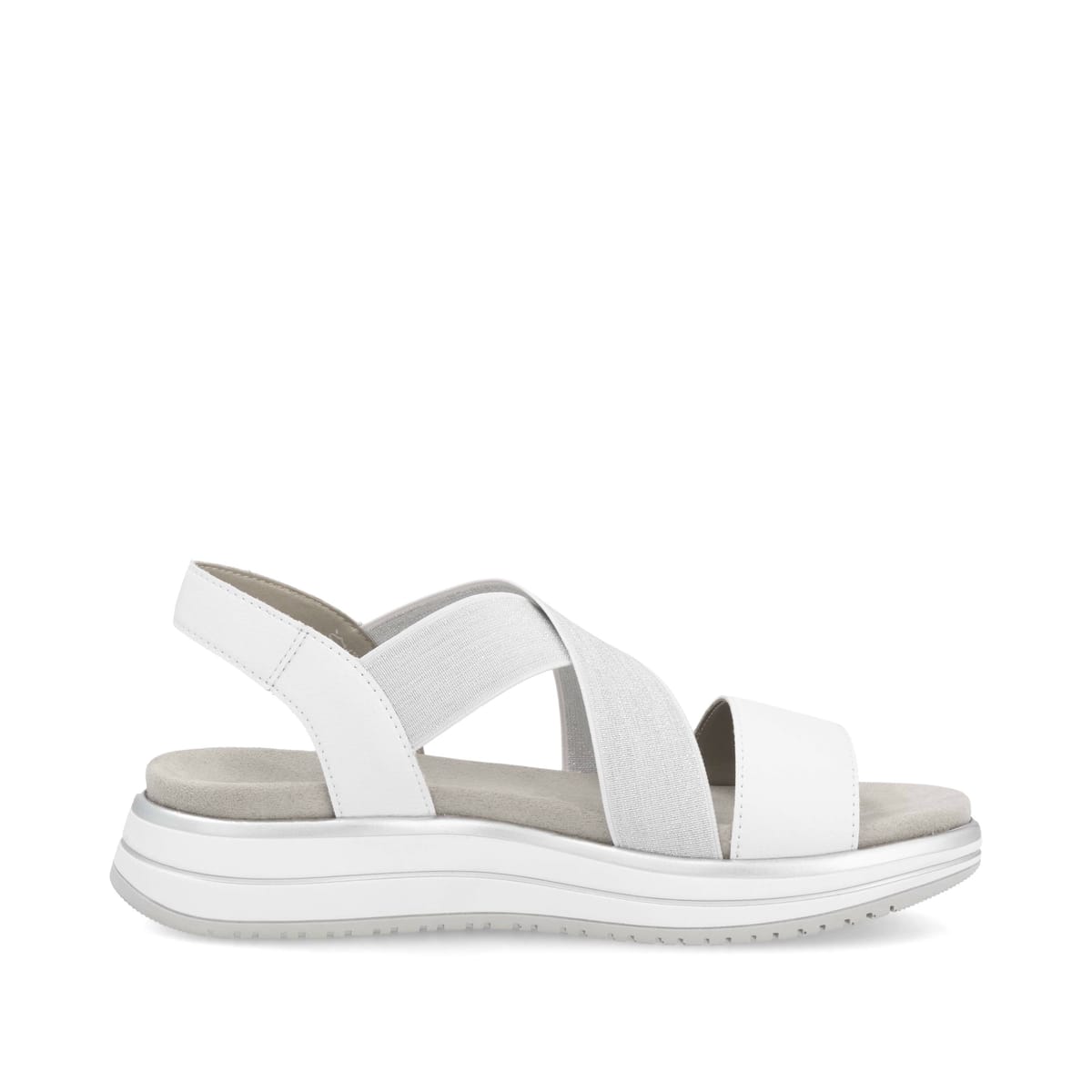 Remonte Damen Riemchensandalen - Weiss