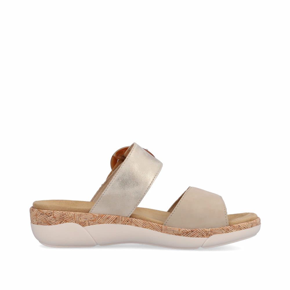 Remonte Damen Pantoletten - Beige