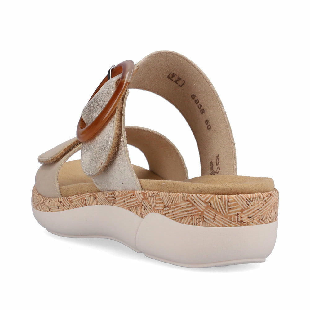 Remonte Damen Pantoletten - Beige