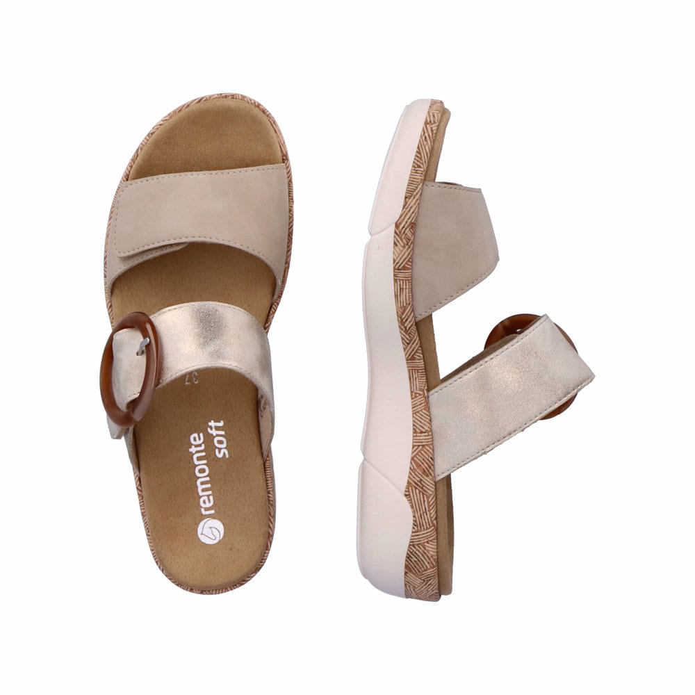 Remonte Damen Pantoletten - Beige