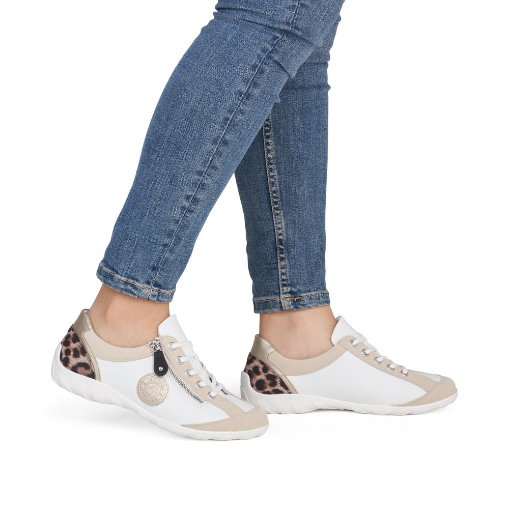 Remonte Damen Schnürschuhe - Weiss