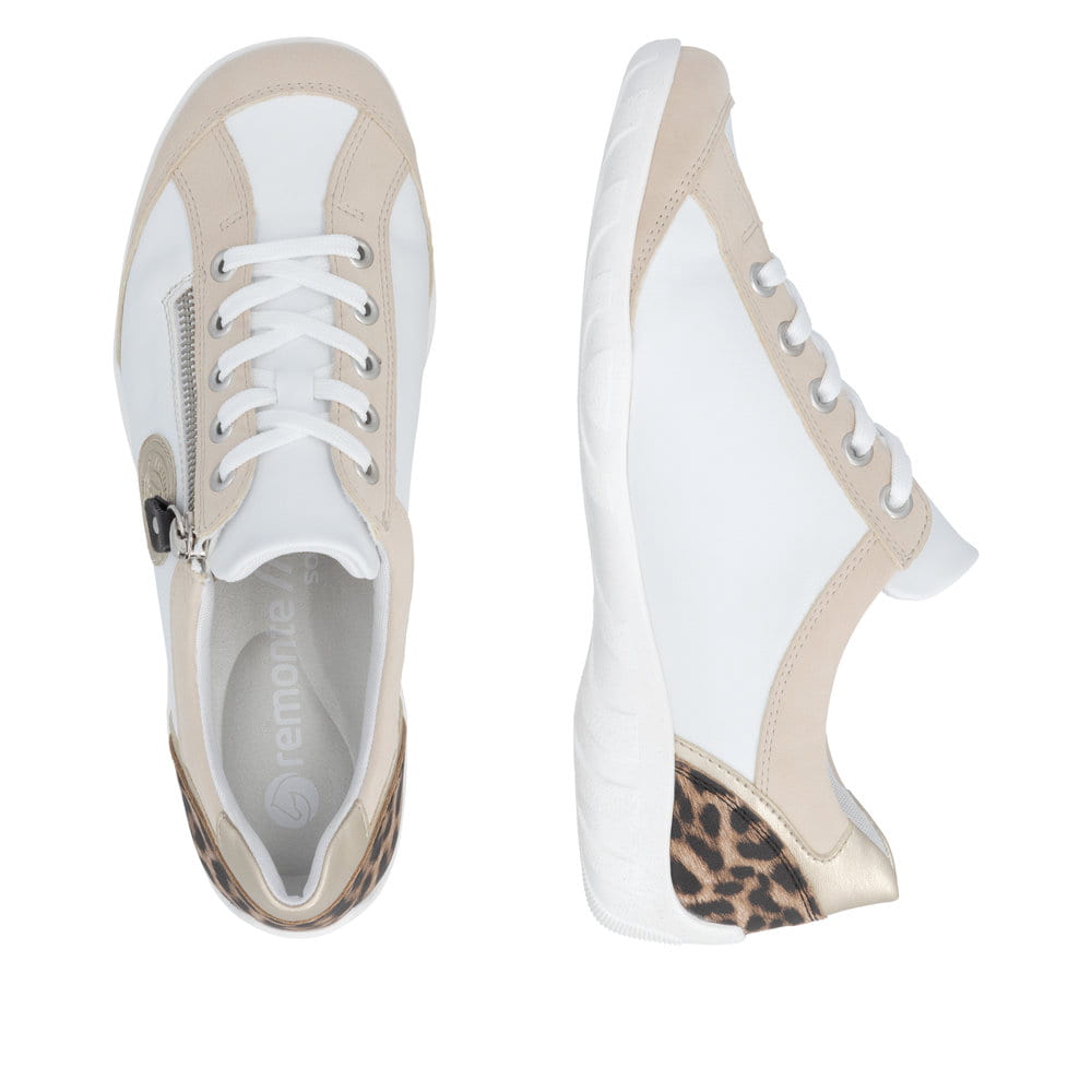 Remonte Damen Schnürschuhe - Weiss