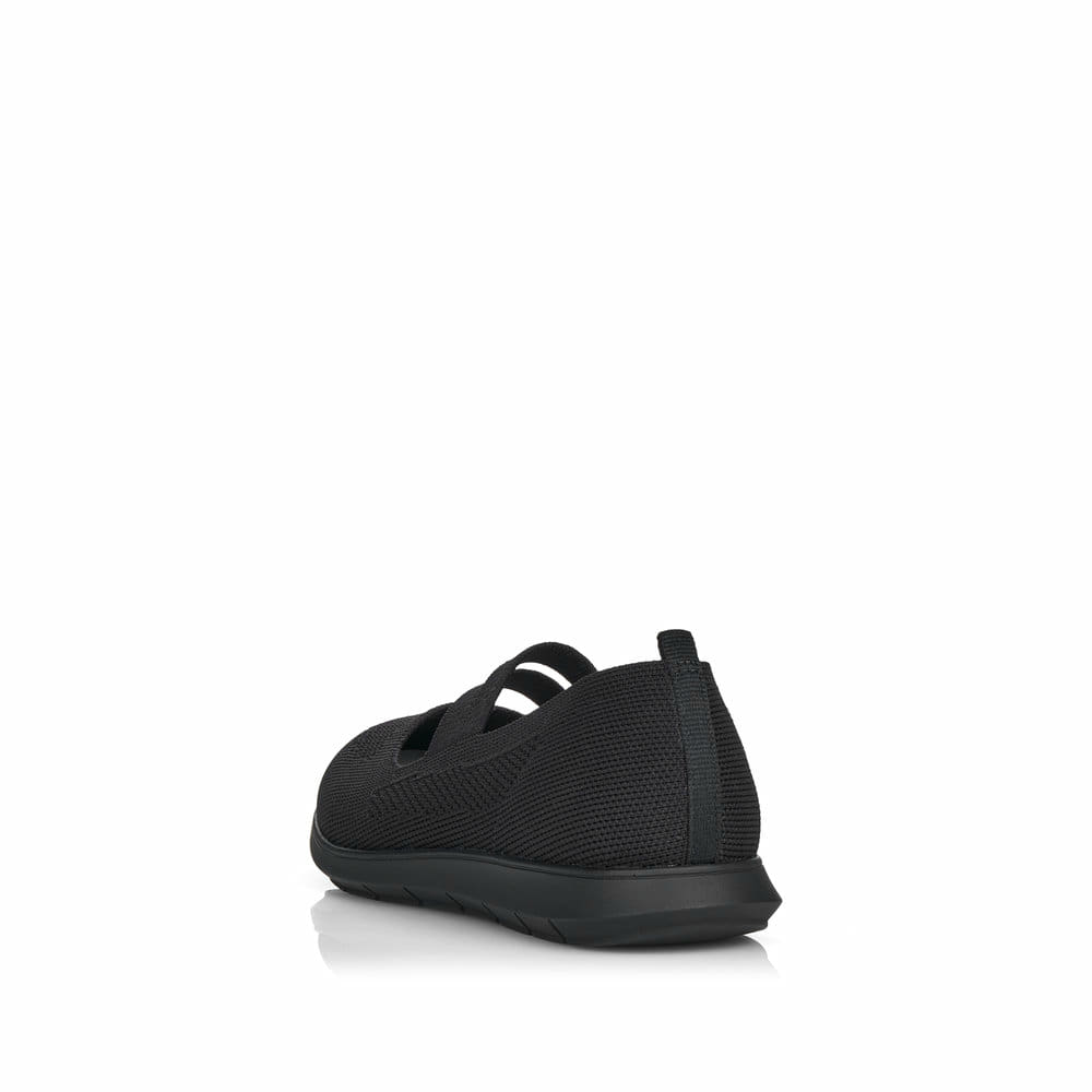 Remonte Damen Ballerinas - Schwarz