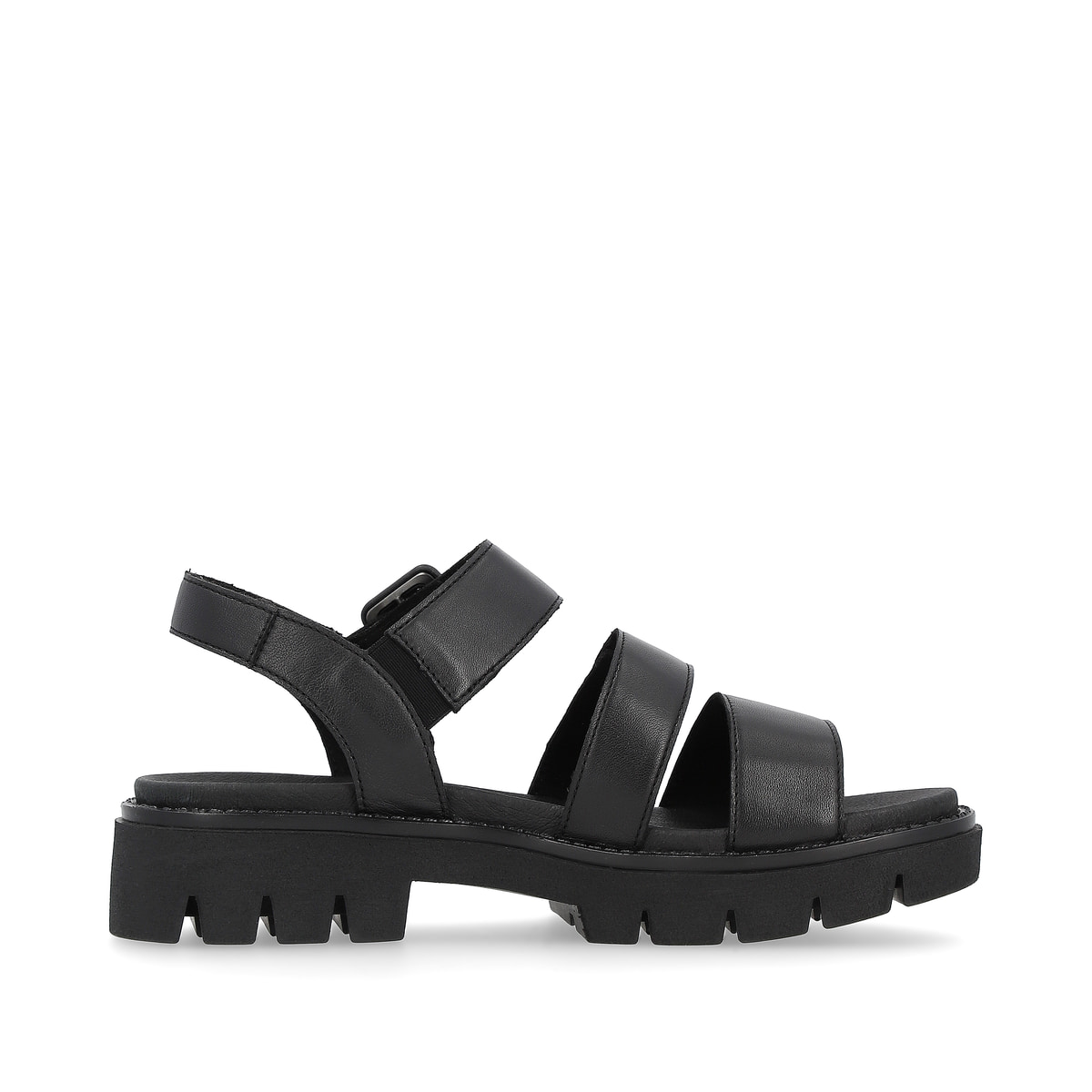 Remonte Damen Riemchensandalen - Schwarz