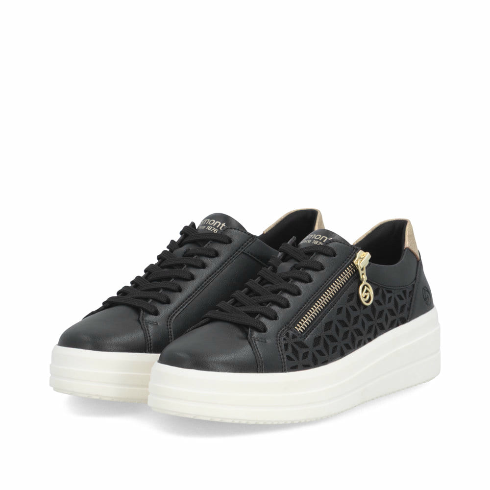Remonte Damen Sneaker - Schwarz
