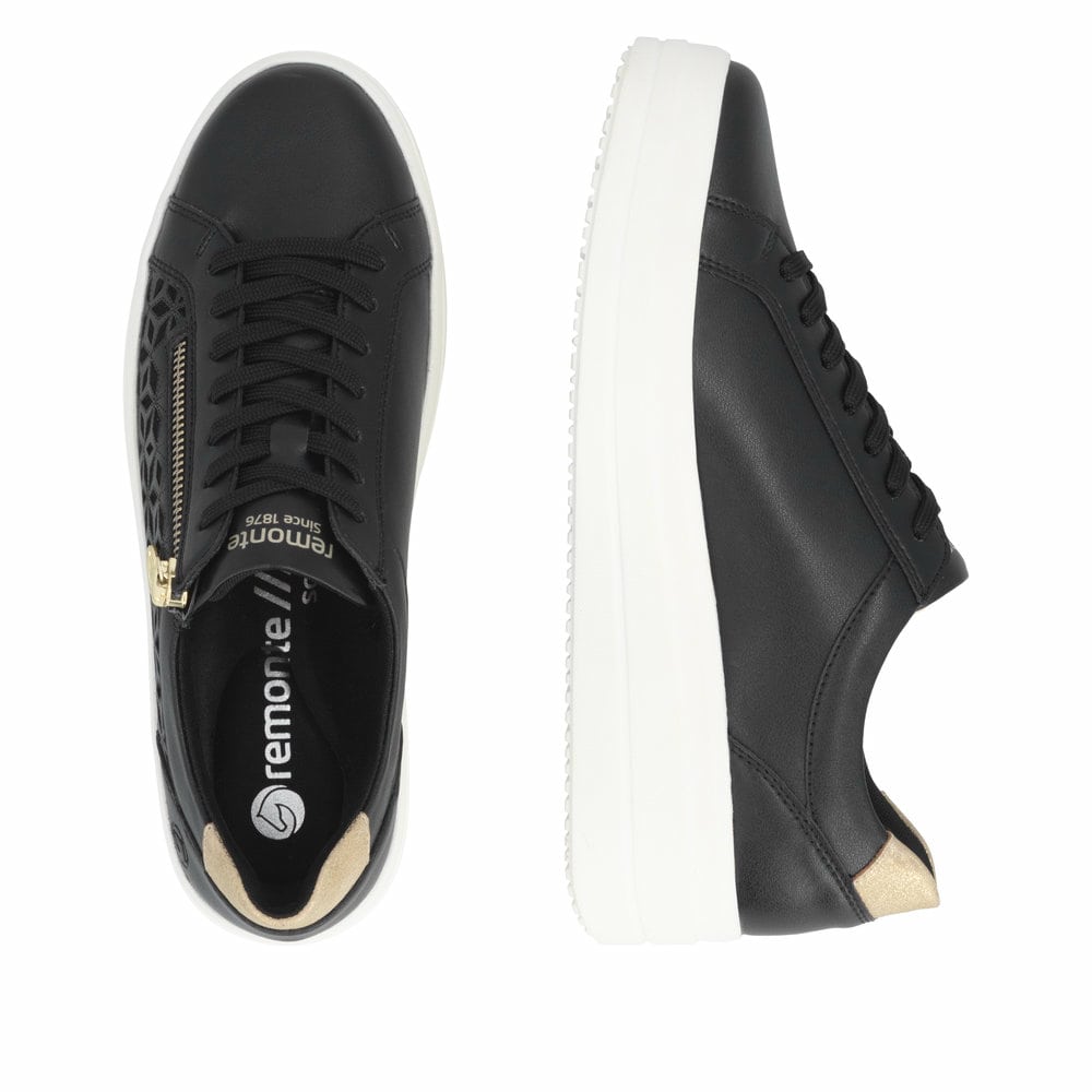 Remonte Damen Sneaker - Schwarz