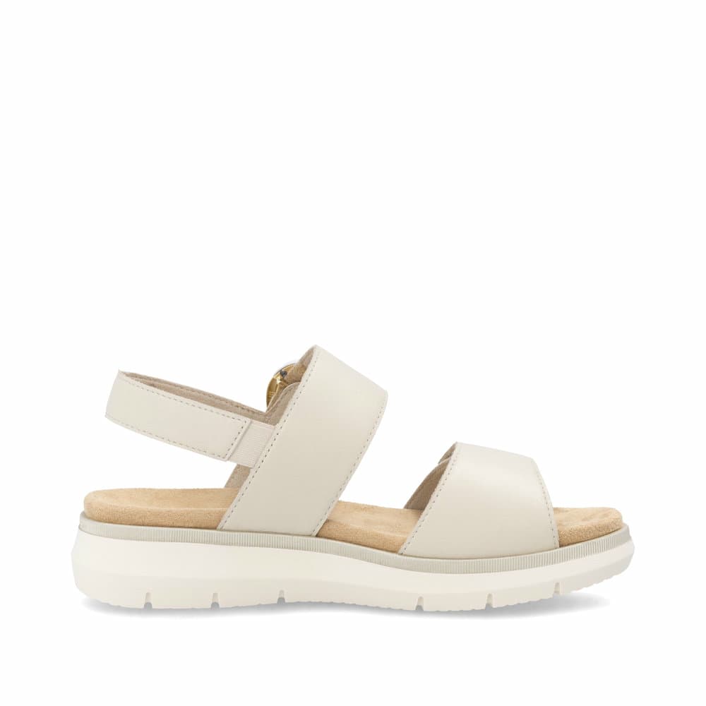 Remonte Damen Riemchensandalen - Weiss