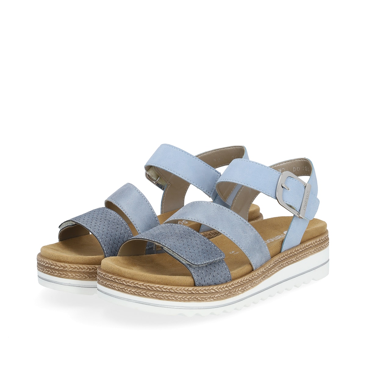 Remonte Damen Riemchensandalen - Blau