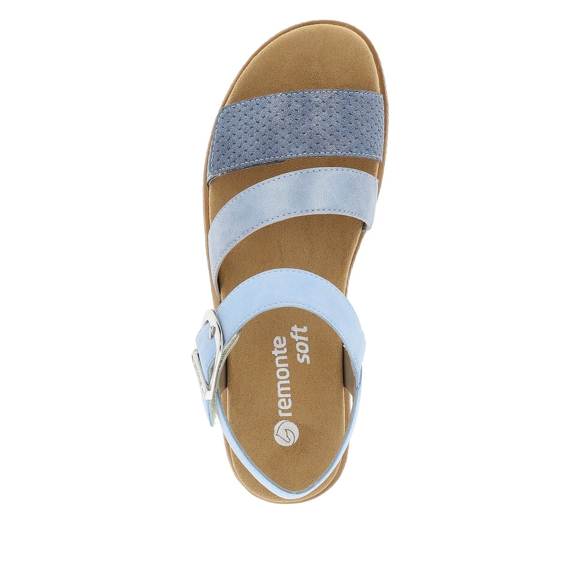 Remonte Damen Riemchensandalen - Blau