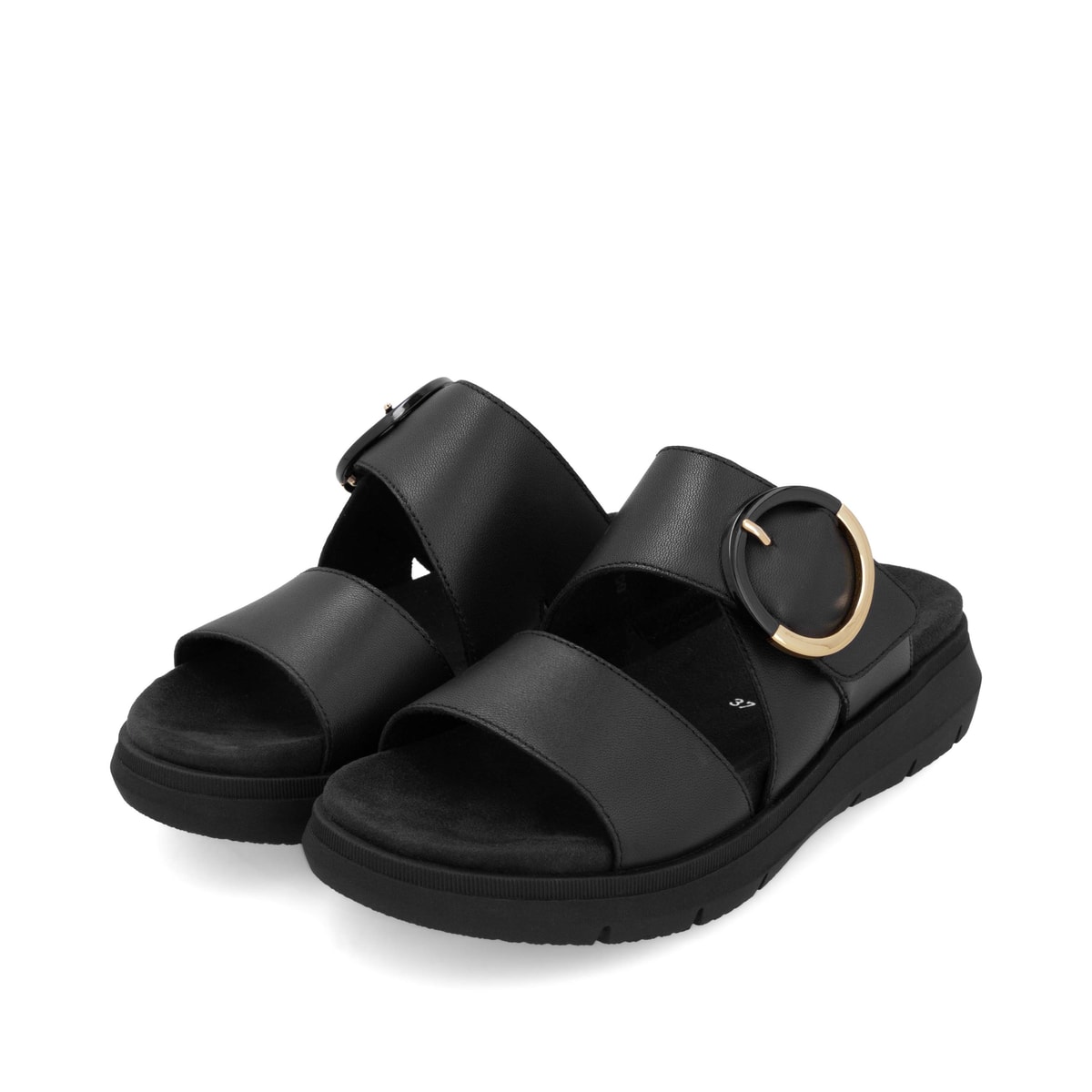 Remonte Damen Pantoletten - Schwarz