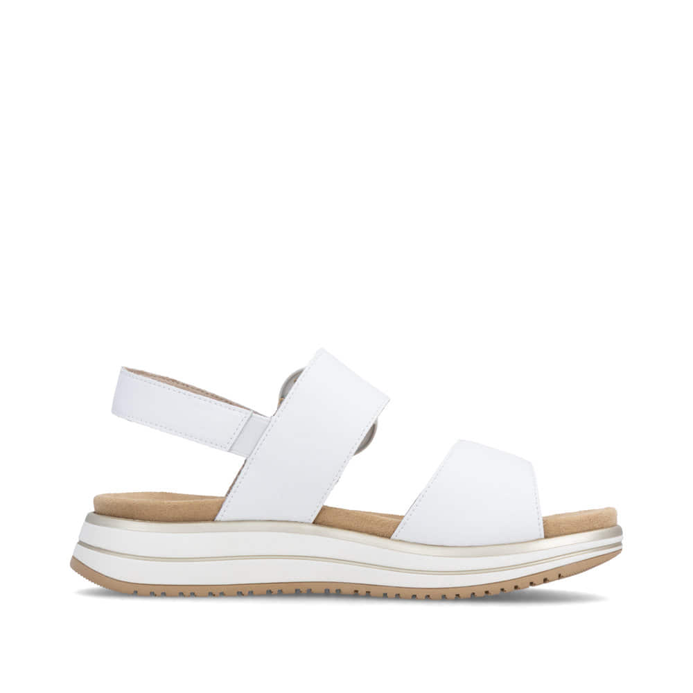 Remonte Damen Riemchensandalen - Weiss