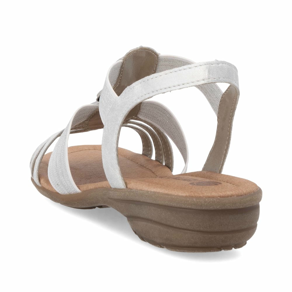 Remonte Damen Riemchensandalen - Weiss