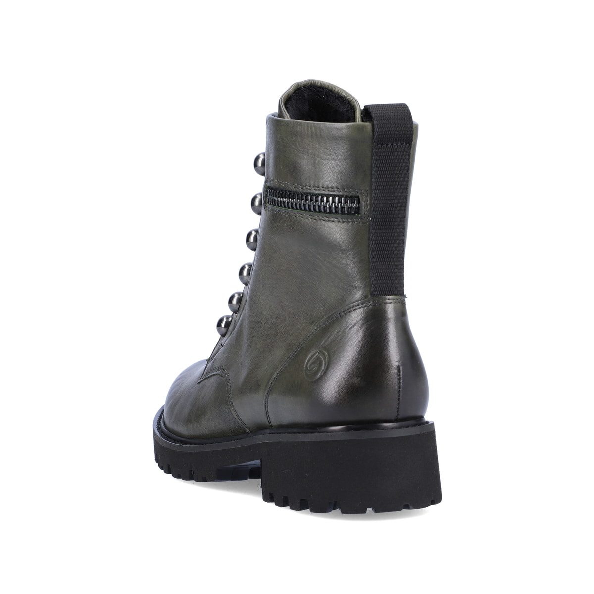 Remonte Damen Biker Boots - Grün
