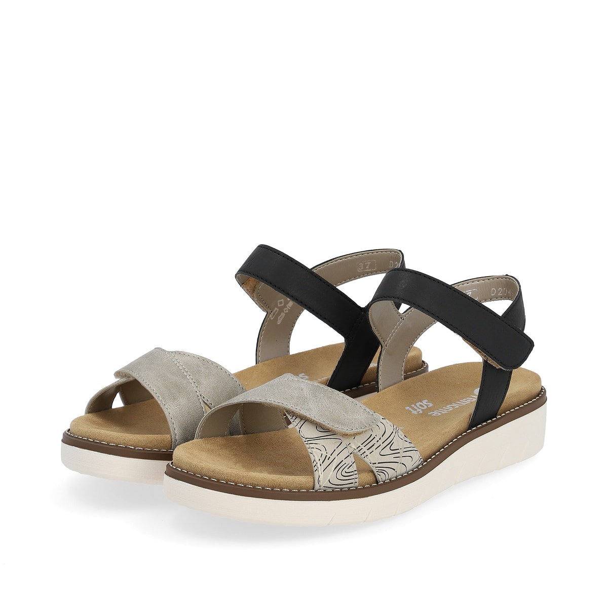 Remonte Damen Riemchensandalen - Beige