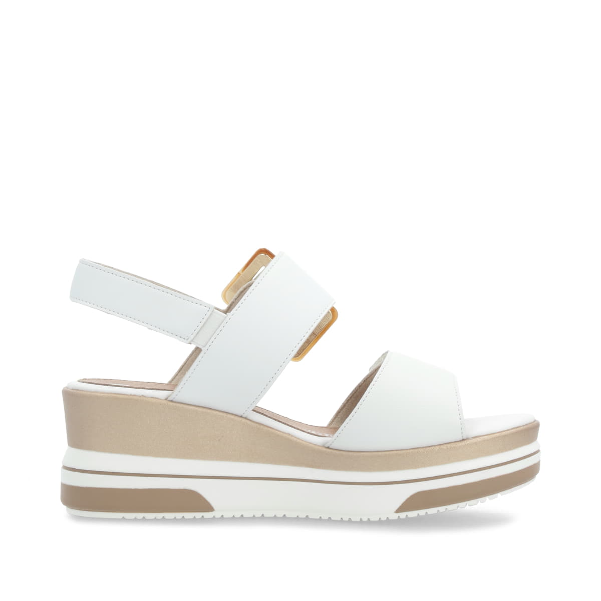 Remonte Damen Keilsandaletten - Weiss