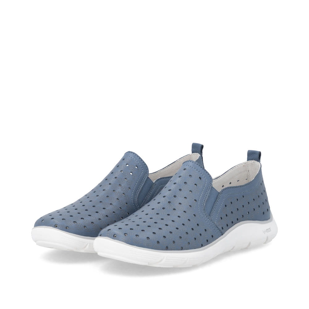 Remonte Damen Slipper - Blau