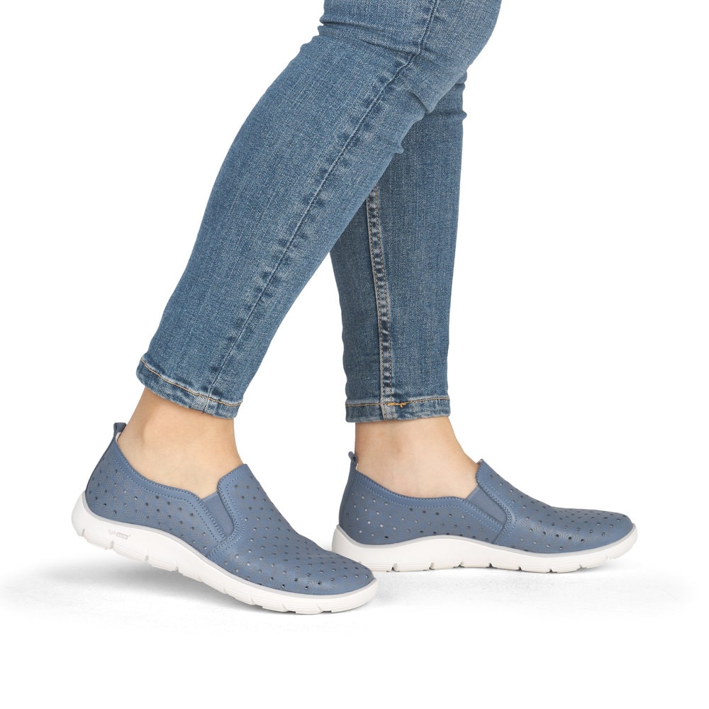Remonte Damen Slipper - Blau