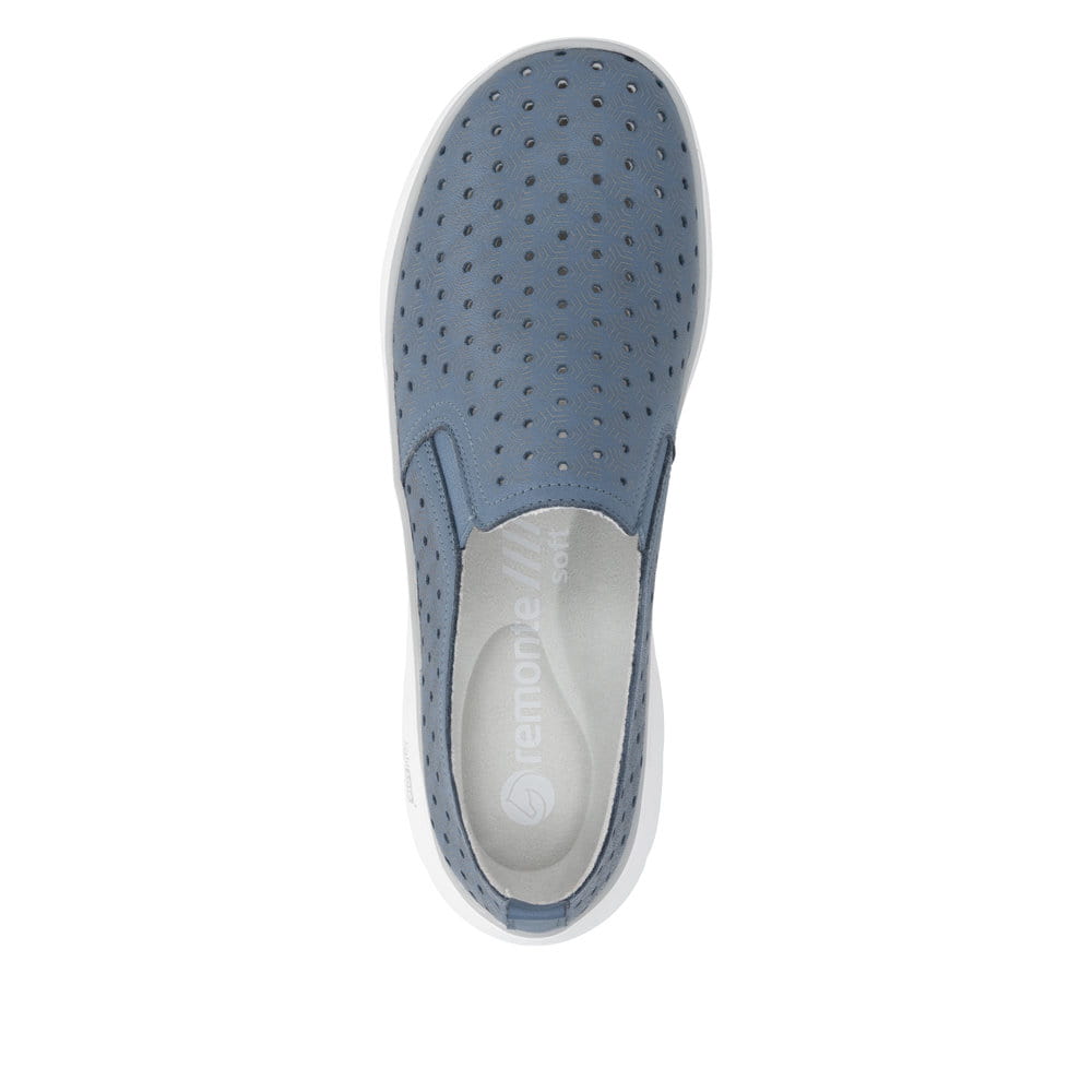 Remonte Damen Slipper - Blau