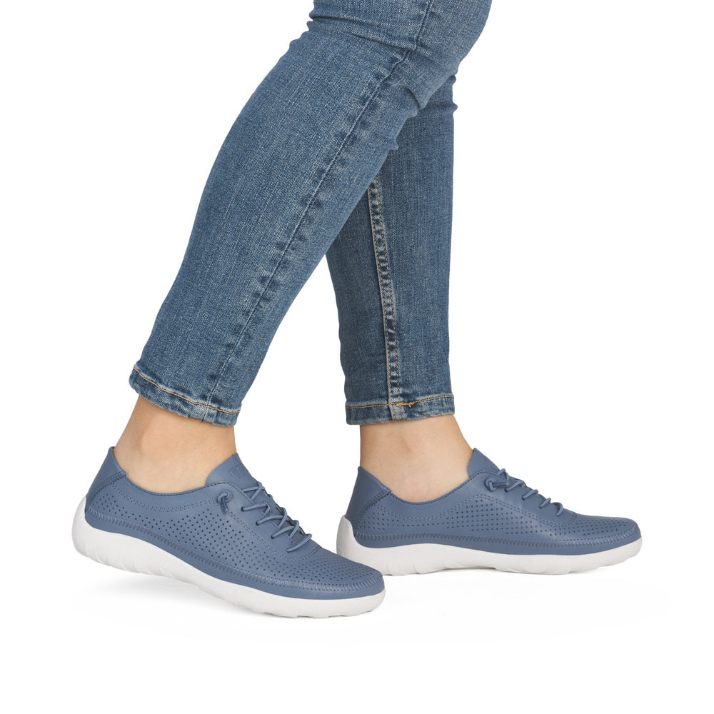 Remonte Damen Slipper - Blau