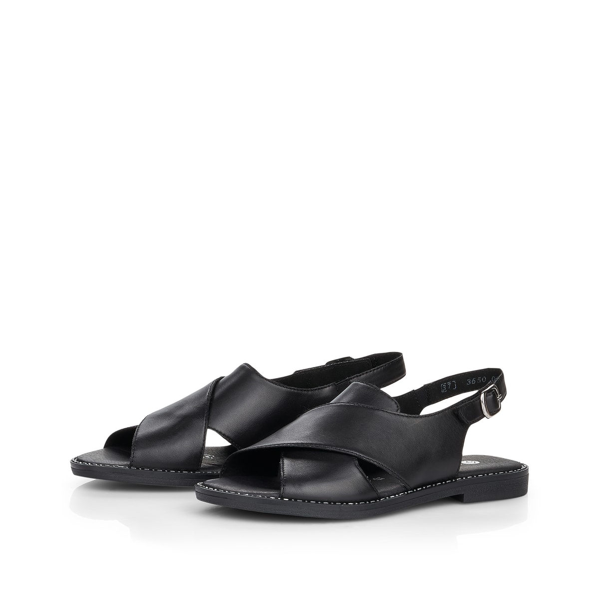 Remonte Damen Riemchensandalen - Schwarz