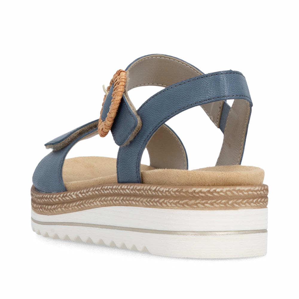 Remonte Damen Riemchensandalen - Blau