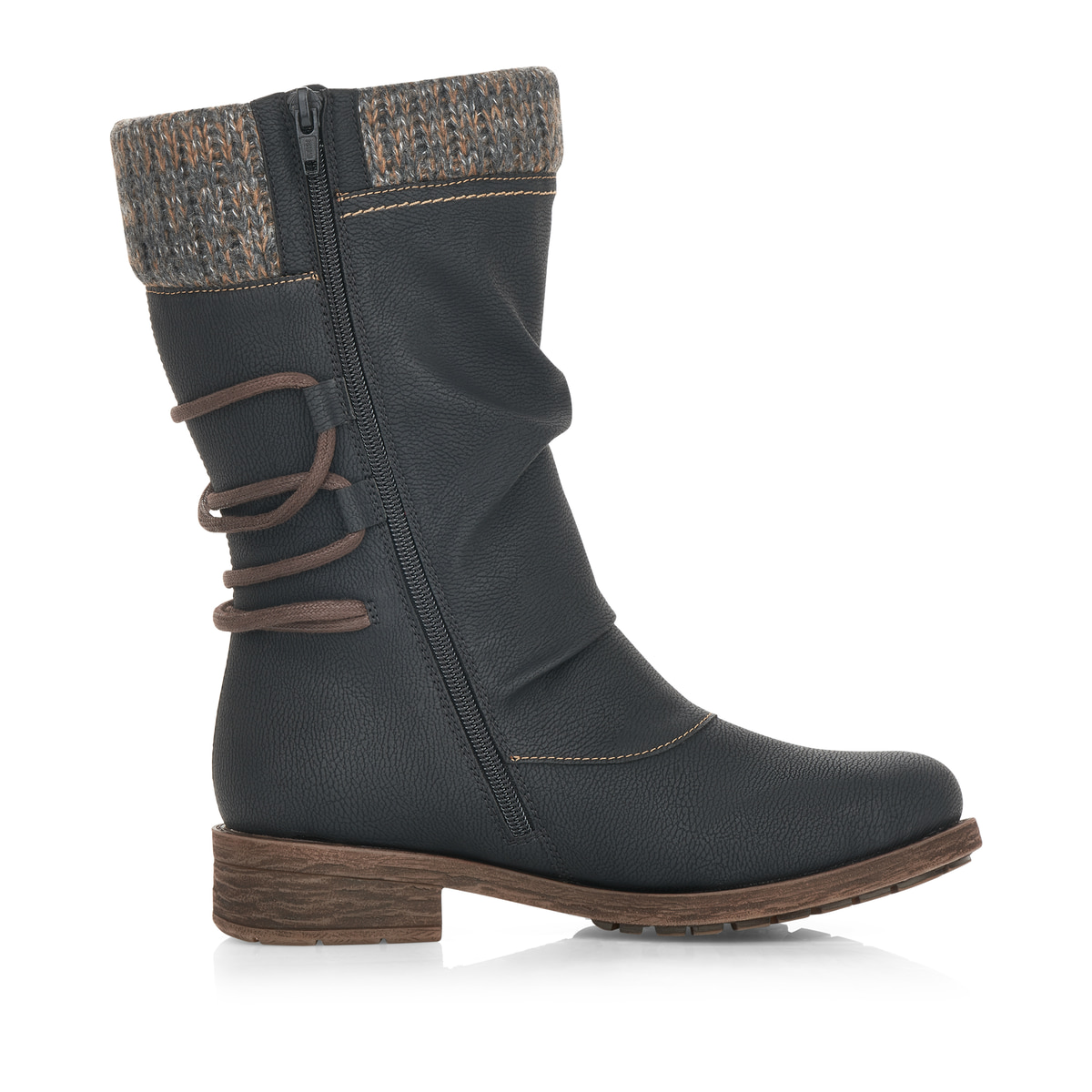 Remonte Damen Hochschaftstiefel - Schwarz