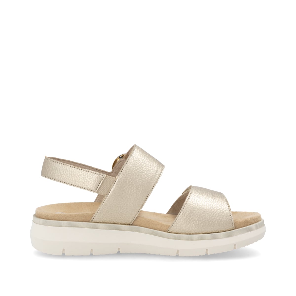 Remonte Damen Riemchensandalen - Metallic