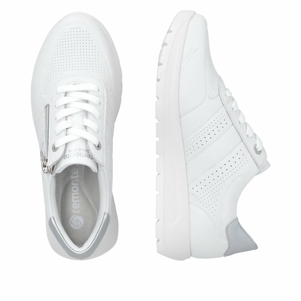 Remonte Damen Schnürschuhe - Weiss